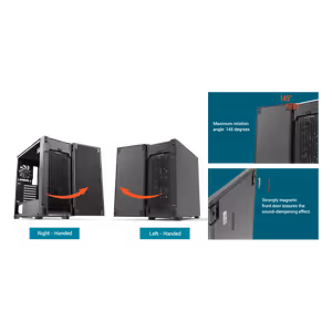 Antec P10C Mid Tower Computer Case with 4 Silent Fans - Black - image 20