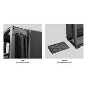 Antec P10C Mid Tower Computer Case with 4 Silent Fans - Black - image 21