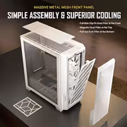 Antec P20C White Mid-Tower E-ATX PC Case - High Airflow - image 15