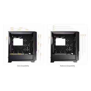 Antec P20CE Mid Tower E-ATX Case - Black | 3 PWM Fans - image 11