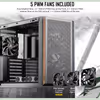 Antec P30 Air Mid Tower Case - Black | 5 PWM Fans - image 4
