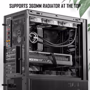 Antec P30 Air Mid Tower Case - Black | 5 PWM Fans - image 5