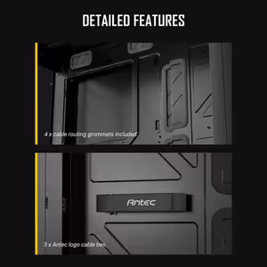 Antec P30 Air Mid Tower Case - Black | 5 PWM Fans - image 12