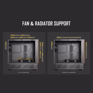 Antec P30 Air Mid Tower Case - Black | 5 PWM Fans - image 14