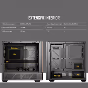 Antec P30 Air Mid Tower Case - Black | 5 PWM Fans - image 15