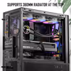 Antec P30 ARGB Mid Tower Case - Black | 5 PWM Fans - image 5