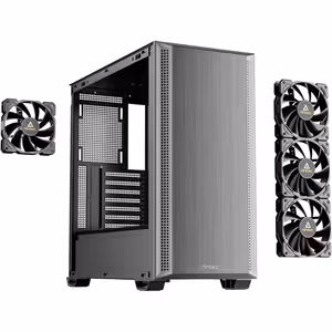 Antec P7S Mid Tower Case - Silver | 4 PWM Fans - image 8