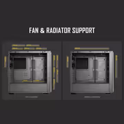 Antec P7S Mid Tower Case - Silver | 4 PWM Fans - image 13