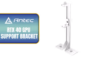 Antec RTX 40 Series GPU Support Bracket – White, RTX 4090 Compatible - image 1