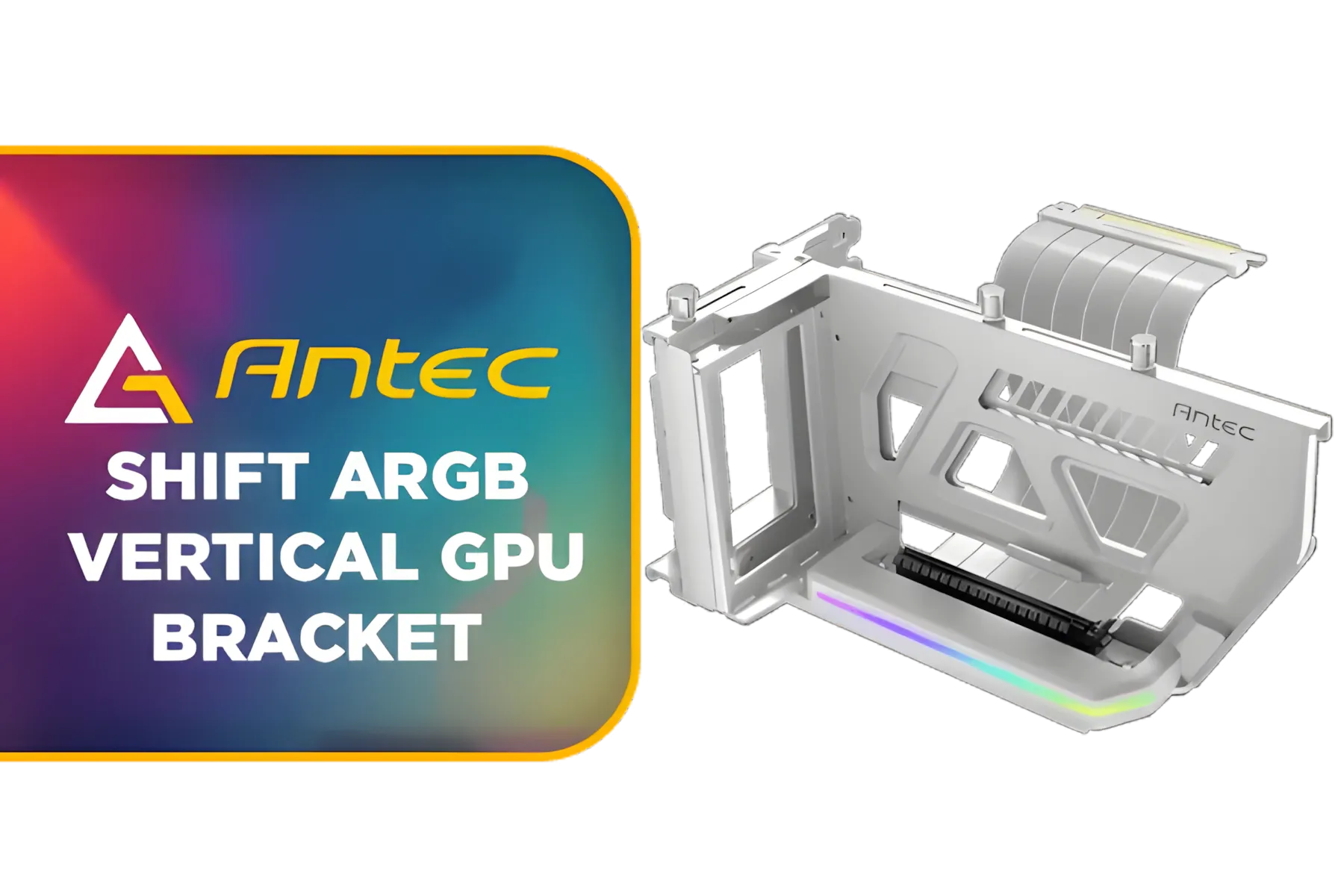 Antec Shift ARGB Vertical GPU Bracket - Enhance Your Build | Evetech