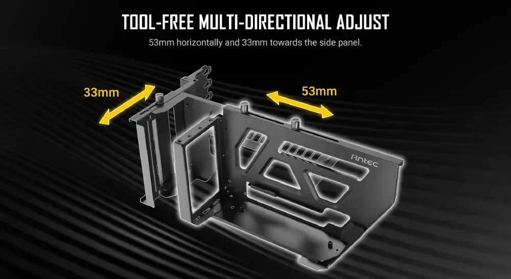 Antec Shift GPU Bracket installation process