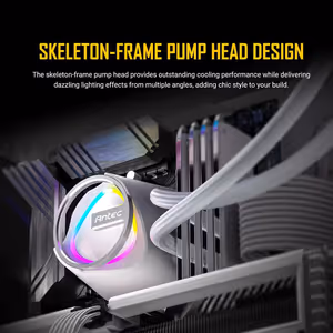 Antec Skeleton Matrix 360 ARGB Liquid Cooler - White - image 4