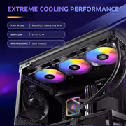 Antec Ultra 360 ARGB Liquid Cooler - Black - image 8