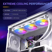 Antec Ultra 360 ARGB Liquid Cooler - White - image 9
