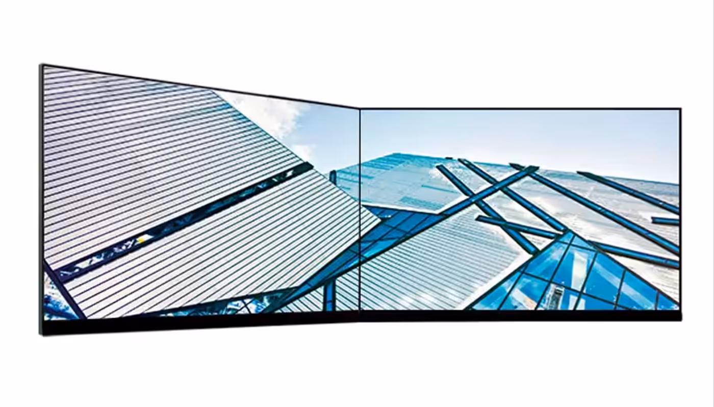 AOC 24B20JH2 monitor viewed front-on showing its 3-sided frameless bezel