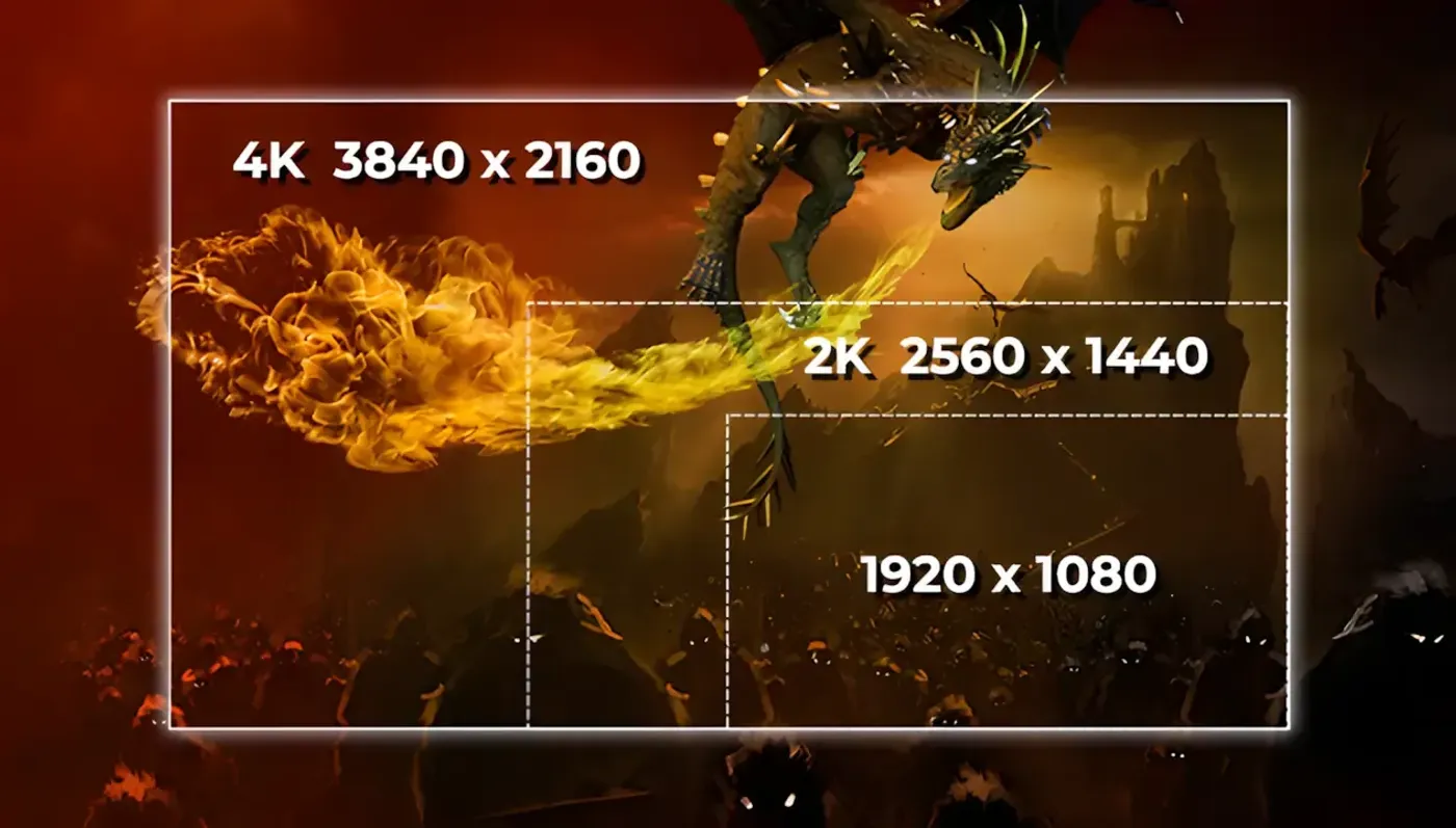 Image demonstrating the high detail and crispness of 4K Ultra High-Definition (3840 x 2160) resolution