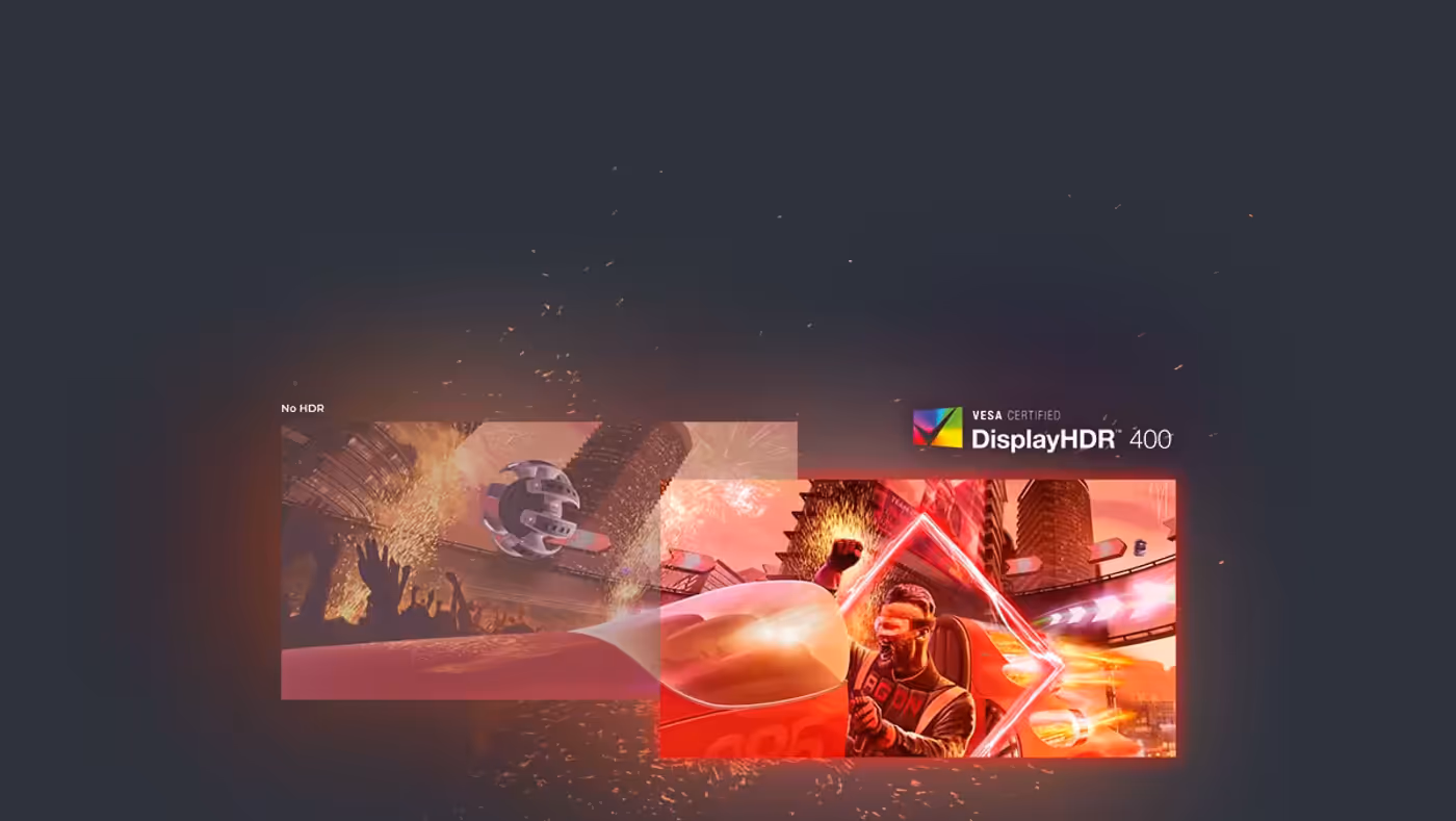 AOC AGON AG493UCX2 49 inch Gaming Monitor - Desktop View