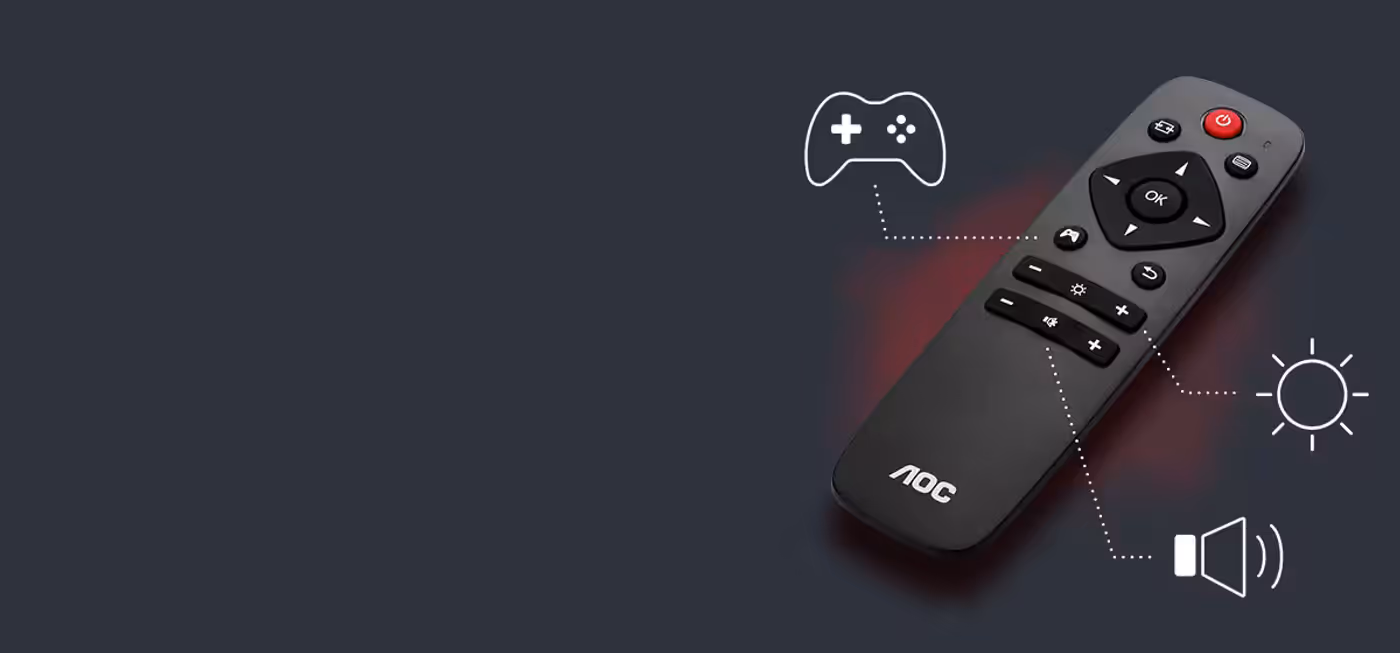 AOC Remote Control for AGON AG493UCX2 Monitor