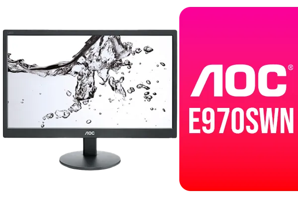 AOC E970SWN HD LED Monitor