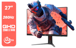 aoc-q27g4z-27-qhd-260hz-gaming-monitor - Image 1