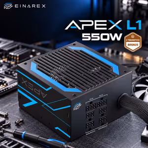 EINAREX APEX L1 550W Bronze Semi-Modular PSU - image 2