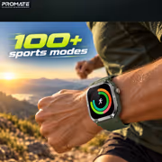 Promate xWatch SL 2.01" Smartwatch — Bluetooth Calling, IP68 - image 2