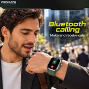 Promate xWatch SL 2.01" Smartwatch — Bluetooth Calling, IP68 - image 3