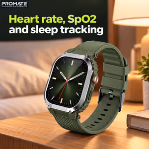 Promate xWatch SL 2.01" Smartwatch — Bluetooth Calling, IP68 - image 5