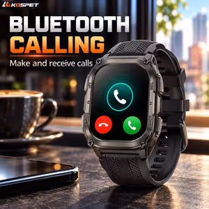 KOSPET Tank M4 Smartwatch Black - 45m Dive, Android & iPhone - image 5