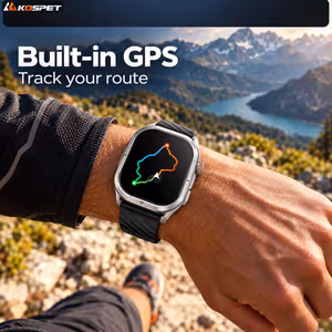 KOSPET Magic P10 Smartwatch Silver - GPS, Android & iPhone - image 3