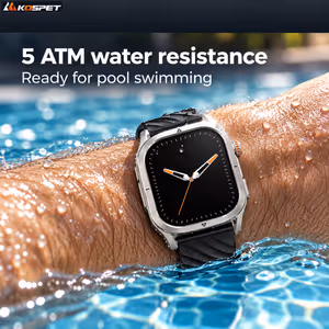 KOSPET Magic P10 Smartwatch Silver - GPS, Android & iPhone - image 4