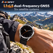 KOSPET Magic R10 GPS Smartwatch Silver - Android & iPhone - image 3