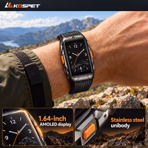 KOSPET Tank X2 Ultra GPS Smartwatch Black - Android/iPhone - image 2