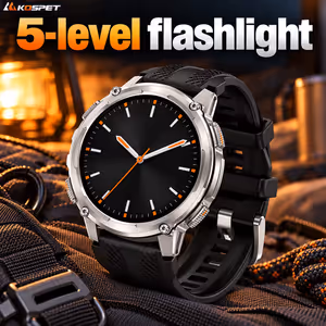 KOSPET Tank T4C Walkie-Talkie Watch Silver - Android/iPhone - image 5