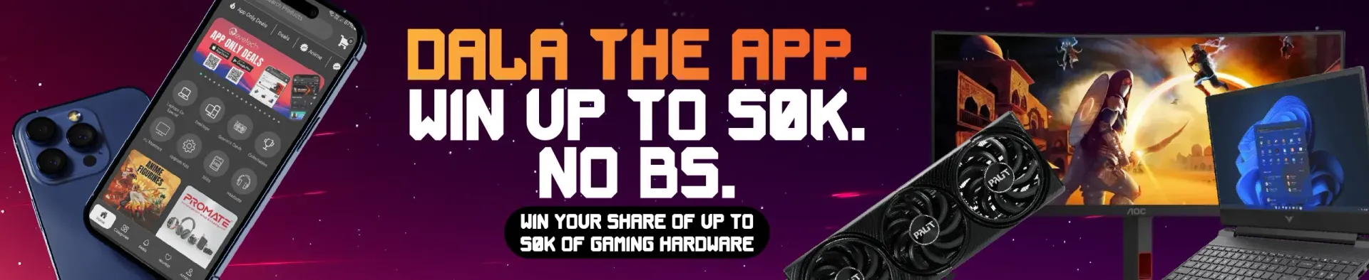 Evetech App Giveaway
