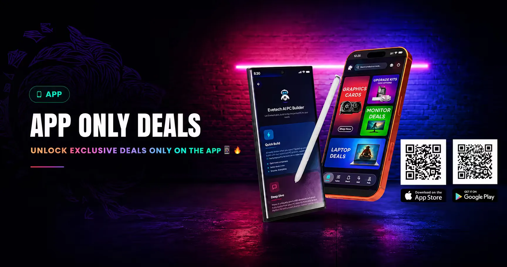 Exclusive App Only Deals - Save Big on Your Favorites! | Evetech