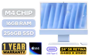 iMac 24" M4 (256GB) - Blue - image 1