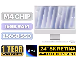 apple-imac-24-m4-4-5k-retina-silver - Image 1