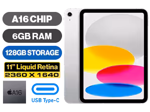 apple-ipad-11-a16-wifi-128gb-silver - Image 1