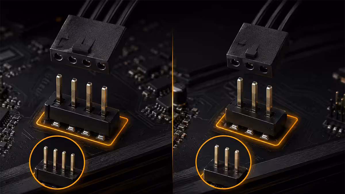 RGB vs ARGB motherboard headers