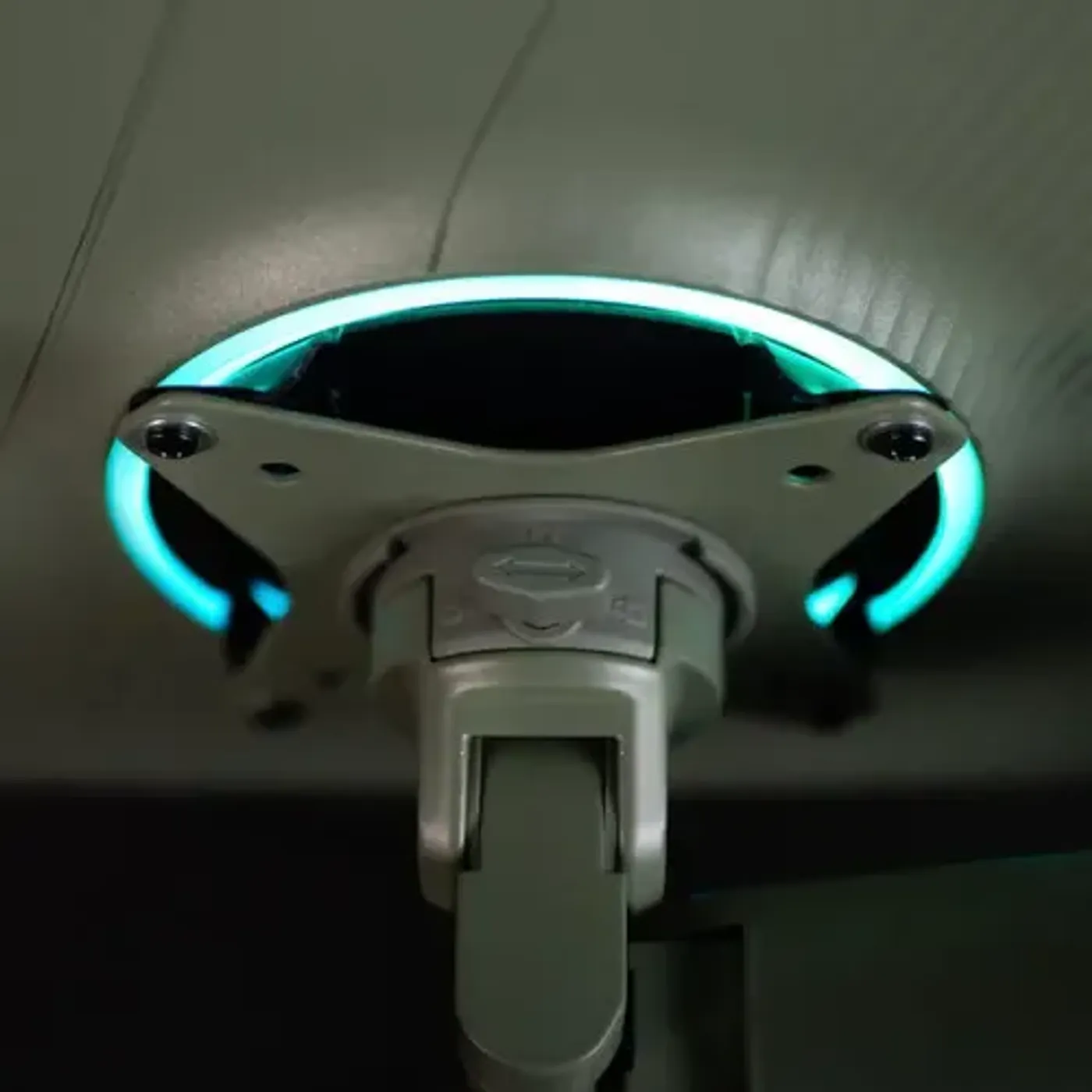 Quick release VESA plate shown for fast monitor arm setup