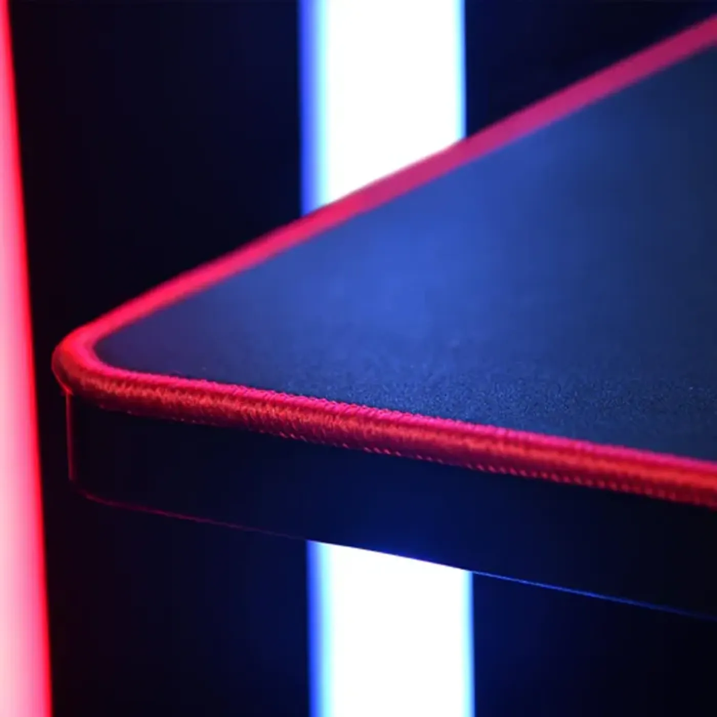 Full surface microfiber gaming mousepad with anti-slip base