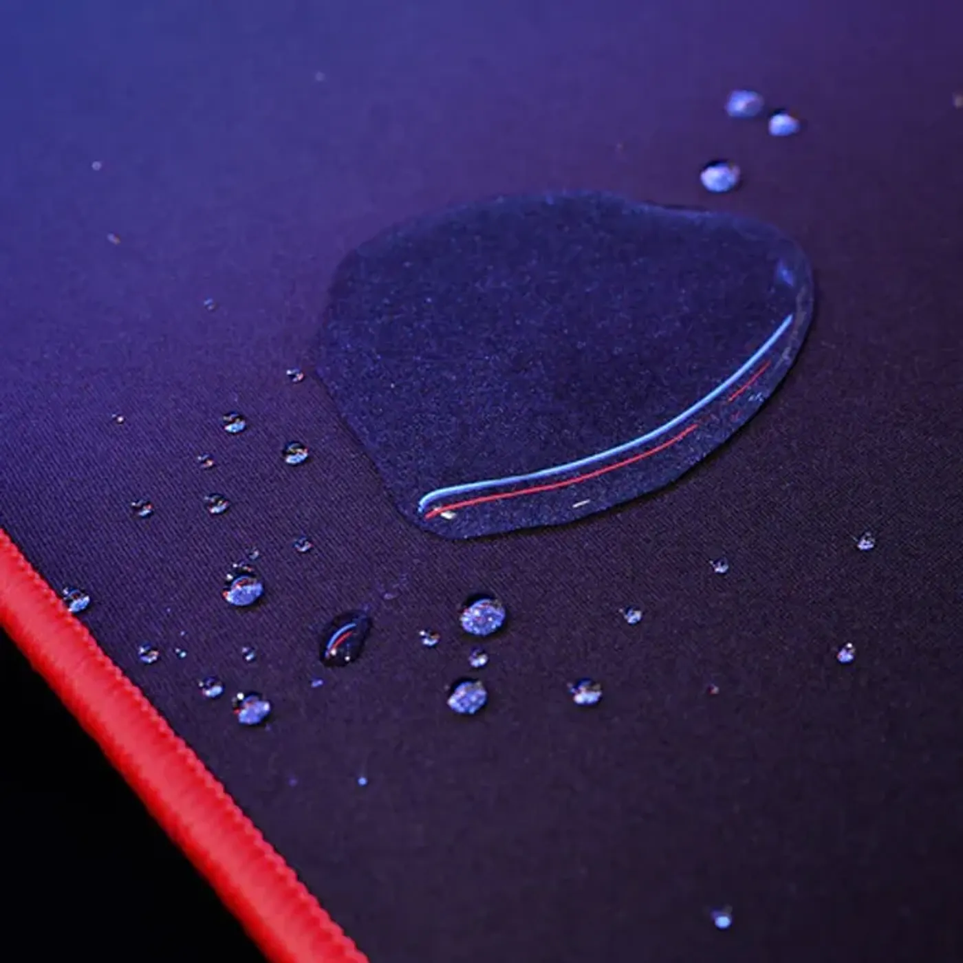 Water-resistant, easy-to-clean microfiber gaming mousepad