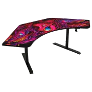 Arozzi Arena Angelo Crawling Chaos Gaming Desk - Full Microfiber Surface - image 4