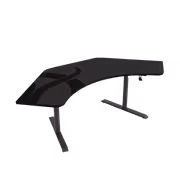 Arozzi Arena Angelo ARENA-ANGELO-GM Gaming Desk — Gunmetal - image 5