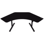 Arozzi Arena Angelo Gaming Desk – Pure Black, Full Microfiber Surface - image 3