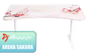 Arozzi Arena Large Sakura Gaming Desk | Height-Adjustable - image 1