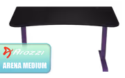 AROZZI Arena Medium Gaming Desk — Purple, Full-Surface Mousepad - image 1
