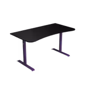 AROZZI Arena Medium Gaming Desk — Purple, Full-Surface Mousepad - image 2
