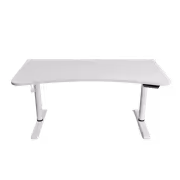 Arozzi Arena Moto Motorized Sit-Stand Gaming Desk, White - image 4